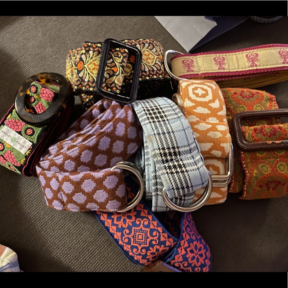 Cute fabric belts